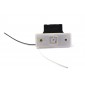 DISCB16 LAMPA LATERALA ALBA 4 LED SMD